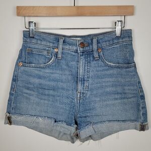 Madewell The High-Rise Denim Shorts Madewell Shorts Size 25